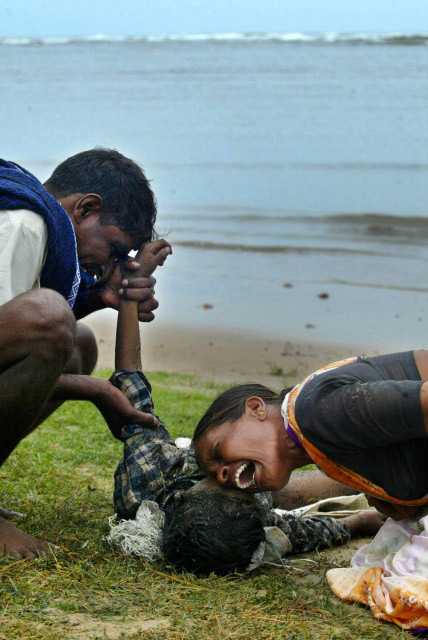 Death in Tsunami, Nagapattinam, Tamilnadu