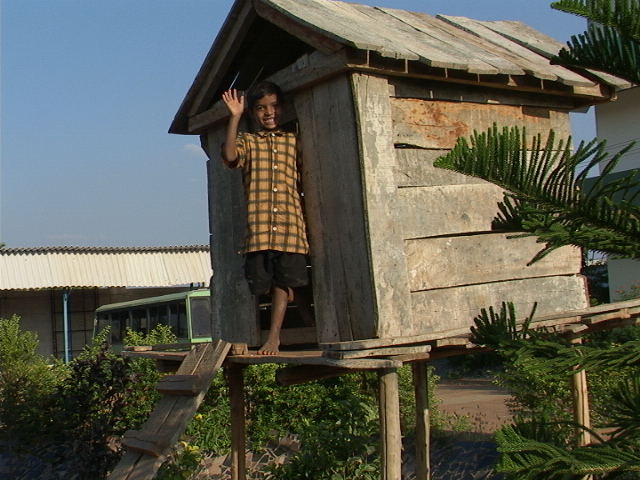 Tsunami-affected boy in Miracle Home for Children, near Coimbatore