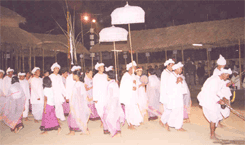 Vaishnavite worship procession