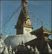 Swoyambhu Stupa, courtesy: nepal-travel.com